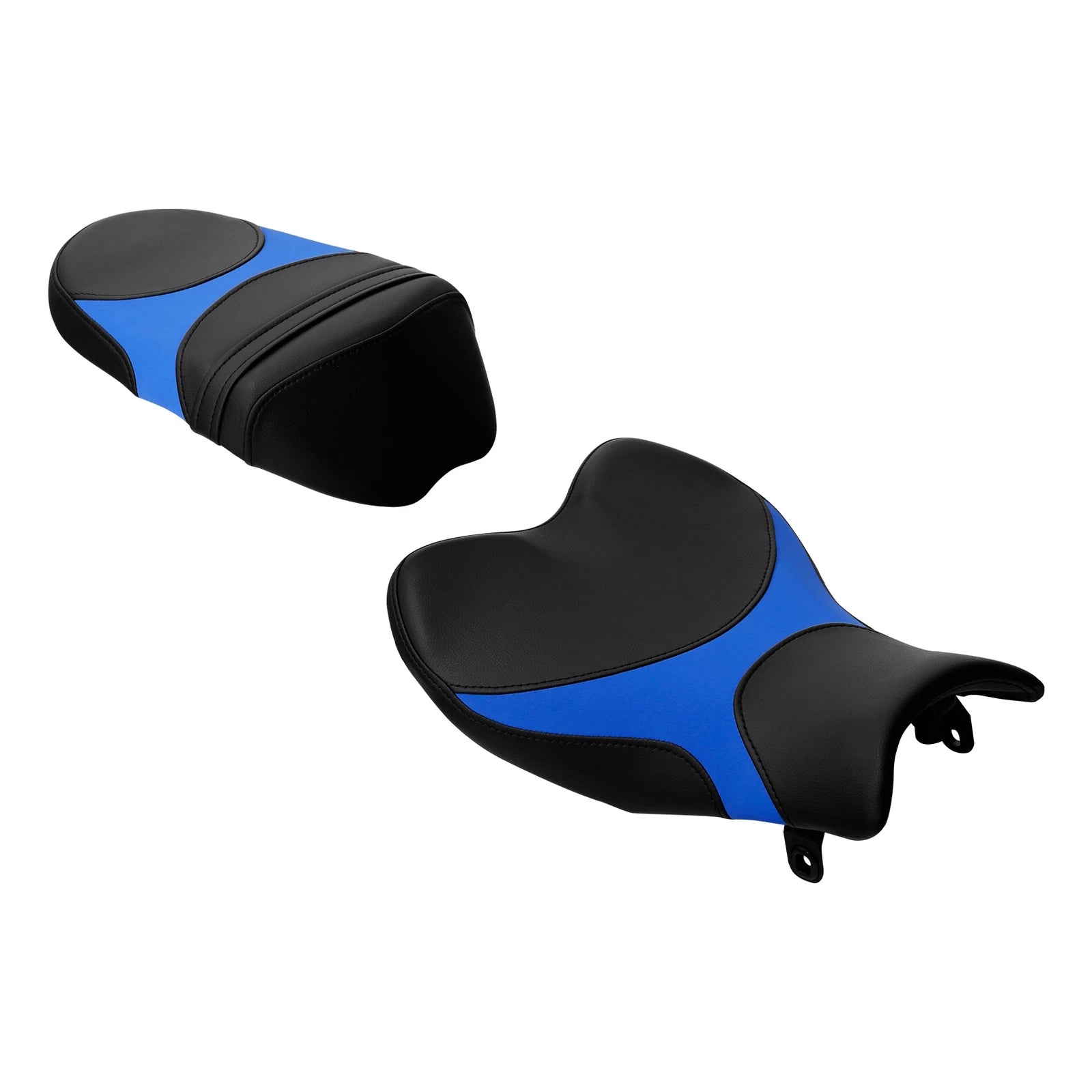 Rider Driver & Passenger Seats for Suzuki GSXR1000 (2009–2016) Black Blue