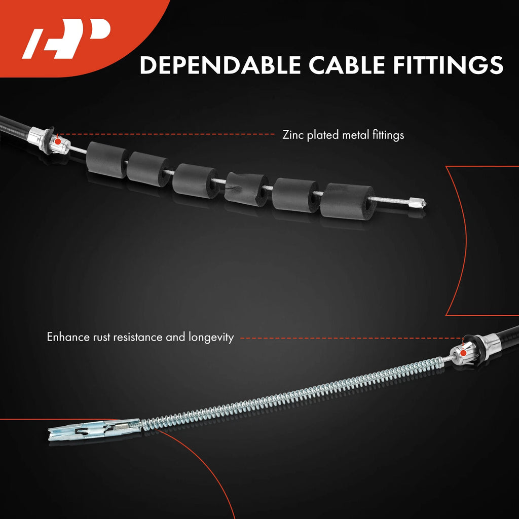 Rear Left Parking Brake Cable for Ford Crown Victoria Lincoln Town Car (1998–2011)