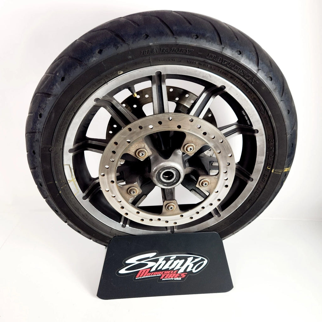 Front Wheel 10 Spoke 17x3 with Rotors for Harley-Davidson Touring (2009–2024)