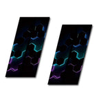 Honeycomb Waterproof Decal 2x for Car B Pillar