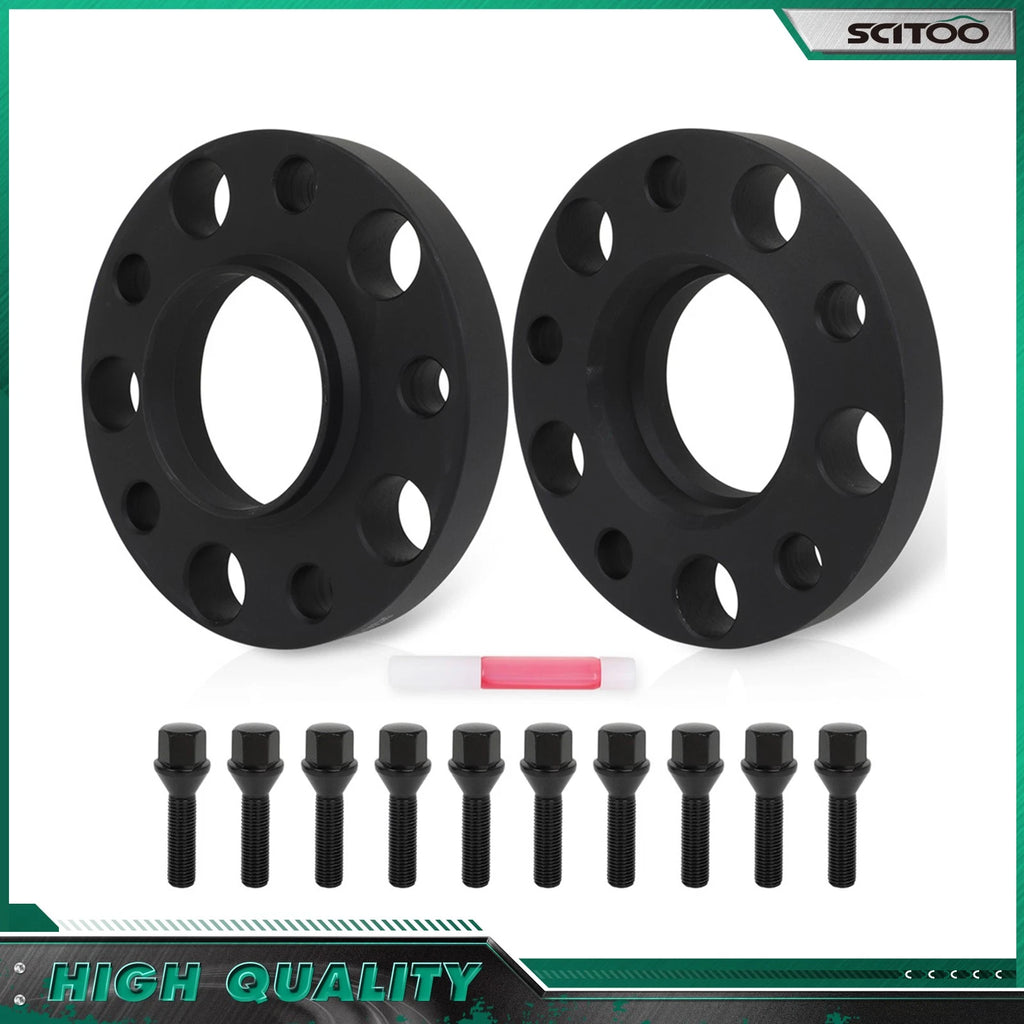 2X 20mm Hub Centric Wheel Spacers 5x120 12x1.5 for BMW E36 E46 E90 E28 M3 E60 (1992–2013)