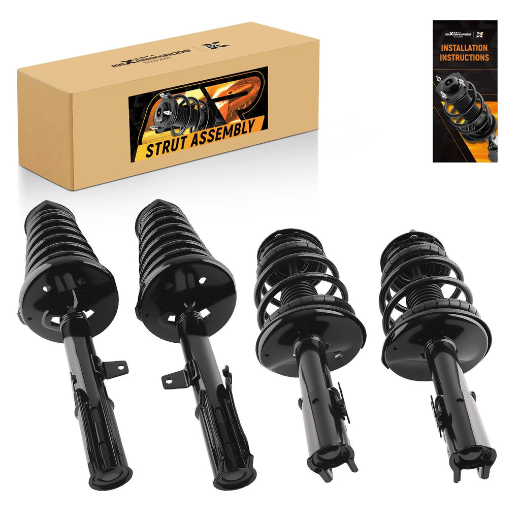 Front Rear Struts w/ Coil Springs Assembly Kit for Toyota Camry (1992–1996)