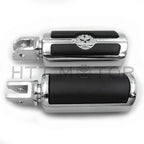 Chrome Gear Skull Footpeg for Harley Breakout FXBR/FXBRS (2018–2019)