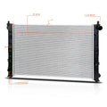 Aluminum Core Cooling Radiator for Mazda MPV (2002–2006) DPI-2768