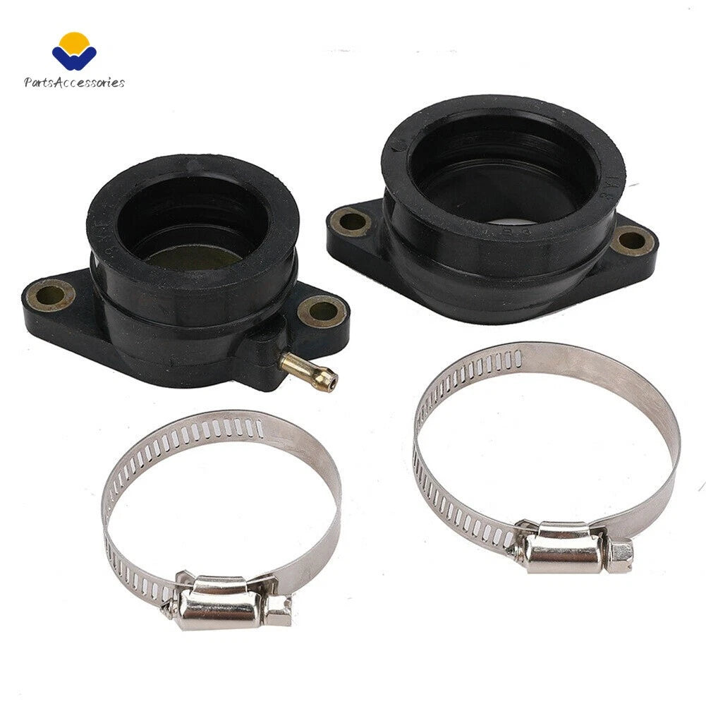 Set of 2 Carburetor Intake Manifold Boots for Yamaha Raptor 660 (2001–2005)