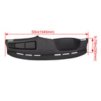 Dashboard Molded Dash Cap Cover Black for BMW 3-Series E30 (1984–1991)