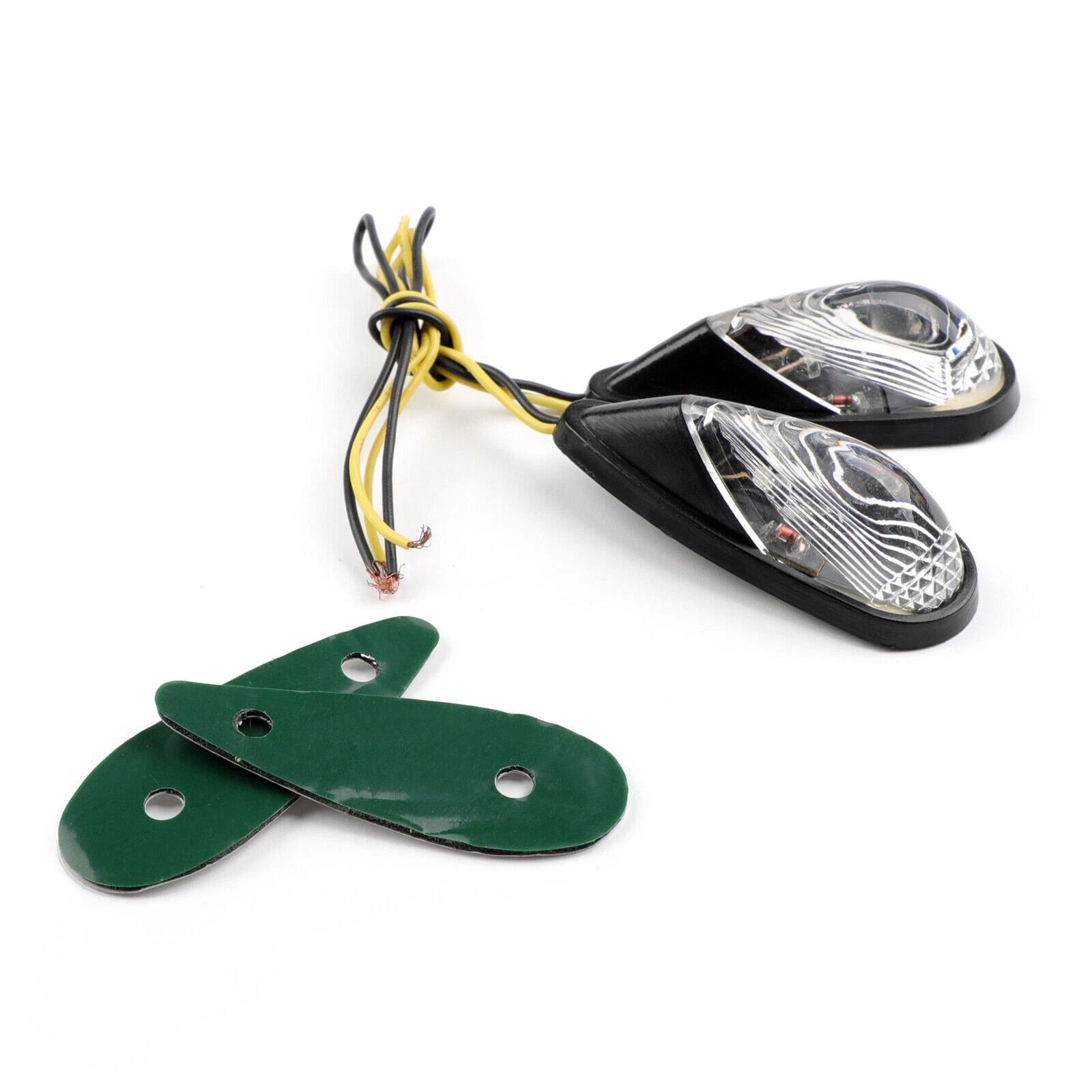 Clear Turn Signals for Kawasaki Ninja 250 500 ZX6 ZX7 ZX9 (2008–2012)