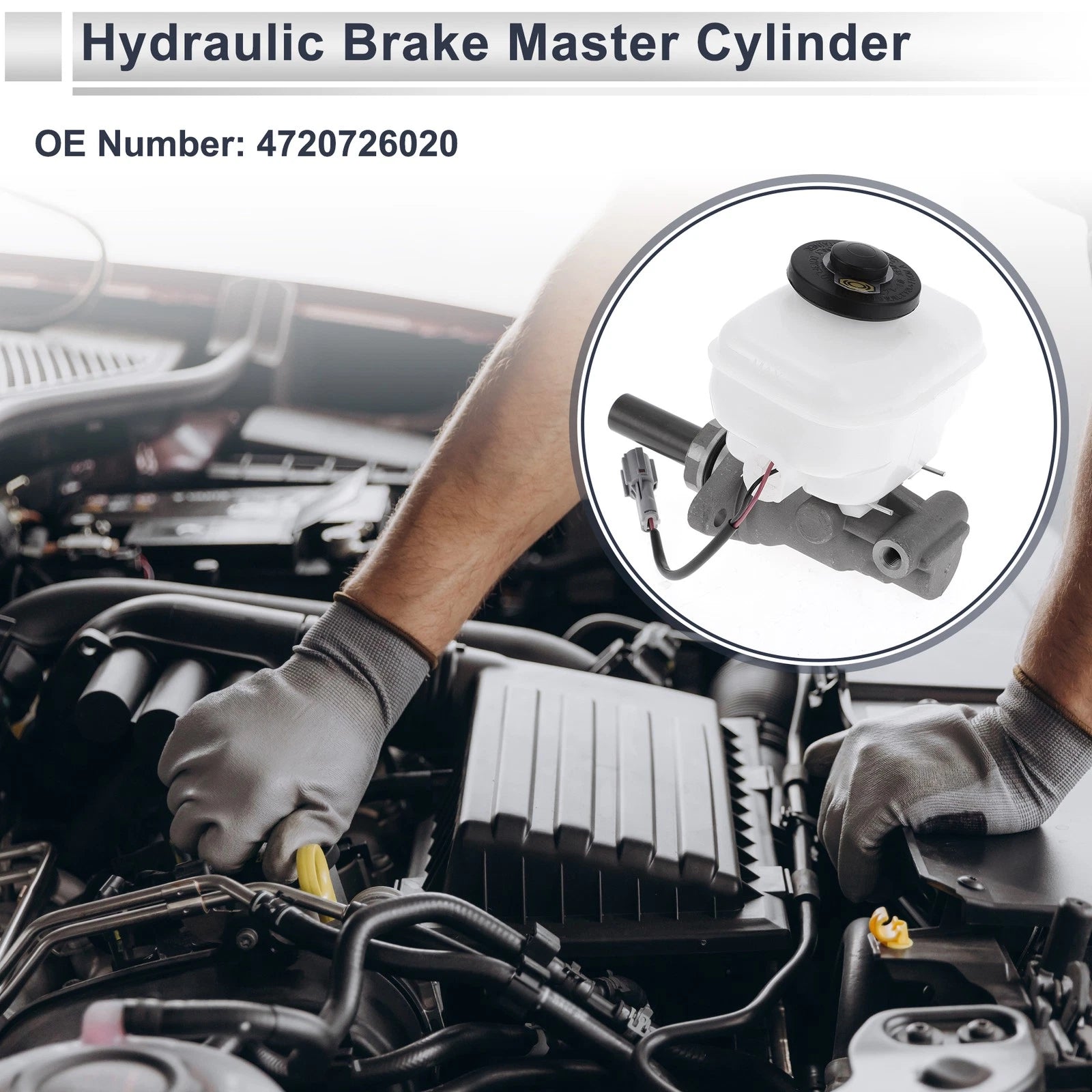 Brake Master Cylinder with Reservoir No. 4720726020 for Toyota Hiace (2006–2019)