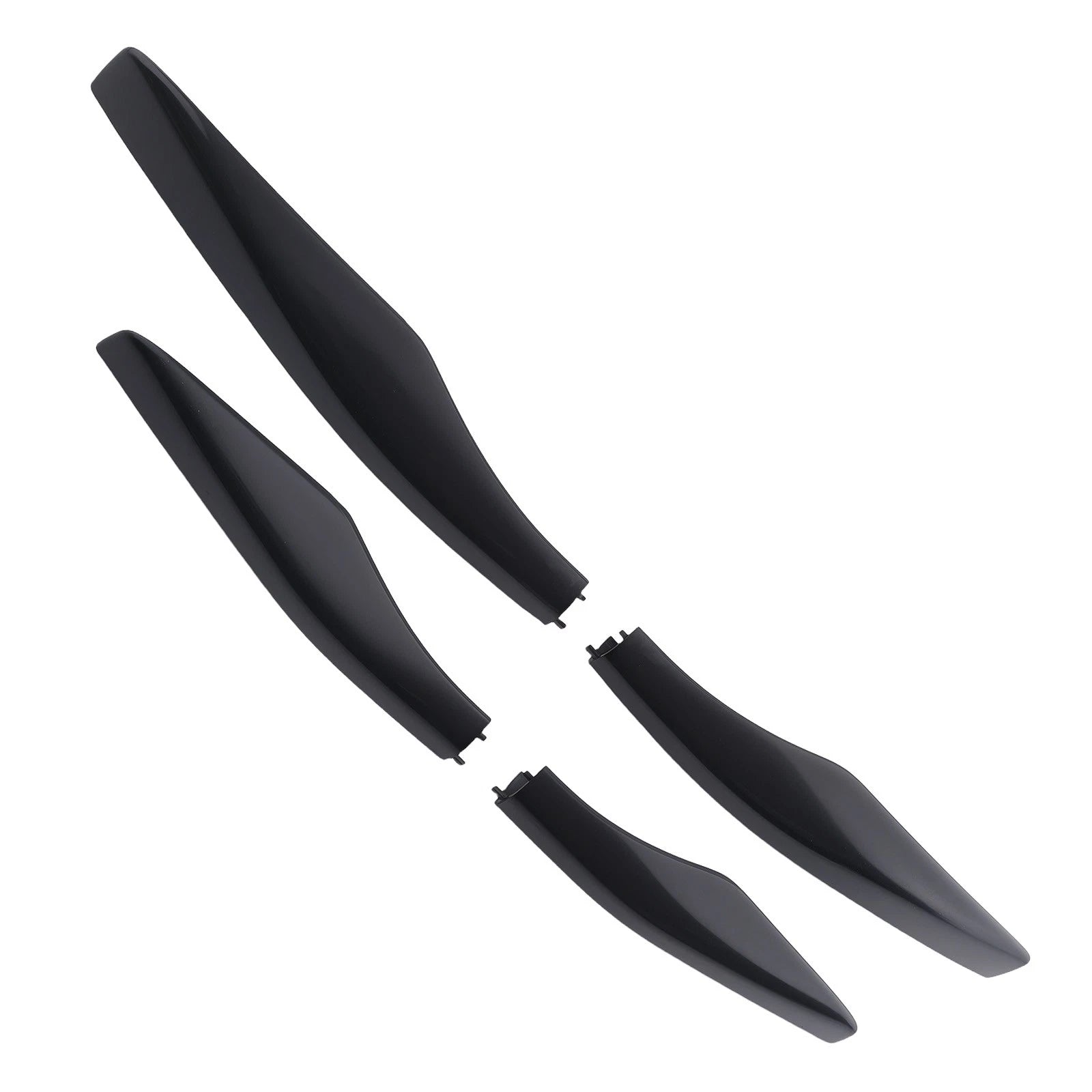 Set of 4 ABS Roof Rack End Covers for Lexus RX300 RX330 RX350 RX400h (2003–2008)