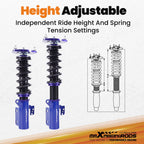 Coilovers Shocks and Springs Kit for Toyota Camry (2007-2011)