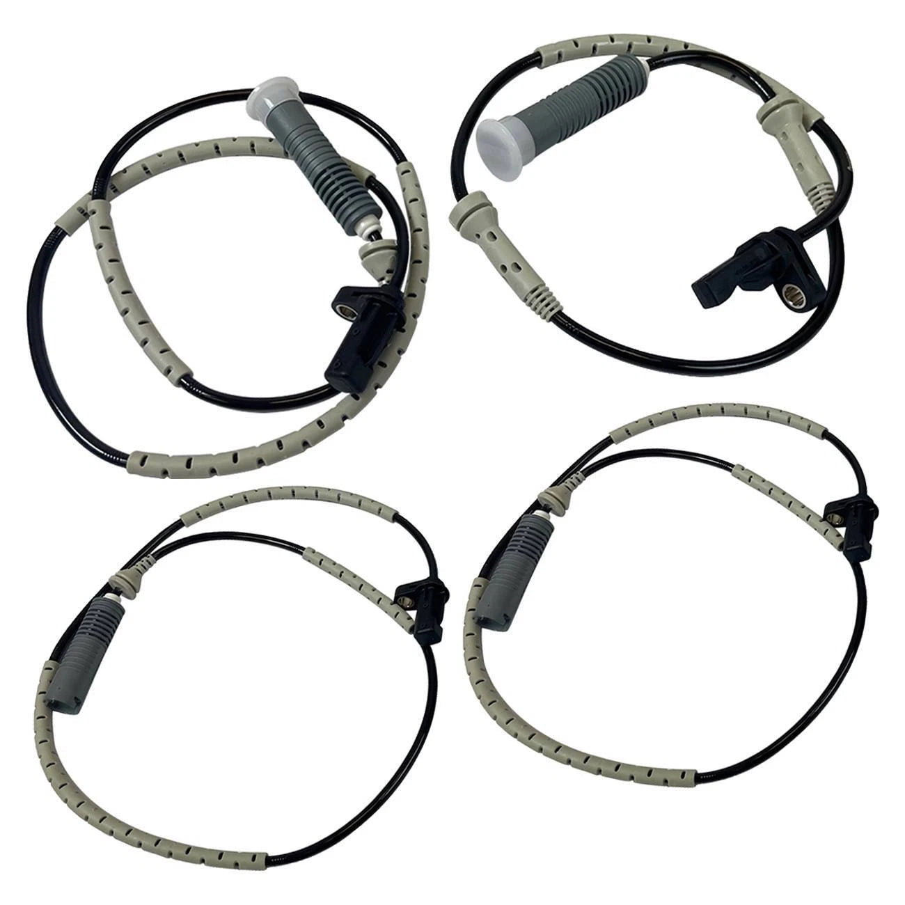 Set of 4 ABS Wheel Speed Sensors for BMW E82 128i E90 (2008-2013)