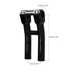 Handlebar Riser Clamps for Harley Road Glide, Dyna, Low Rider, Softail (1.25")