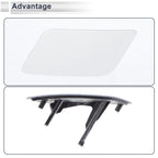 Front Left Side Bumper Headlight Washer Nozzle Cover Cap for BMW 335i GT White
