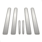 6Pc Chrome Pillar Post Covers Replacement for Nissan Versa (2007–2011)