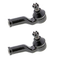 2X Front Outer Steering Tie Rod Ends for Mazda RX-7 (1979–1985)