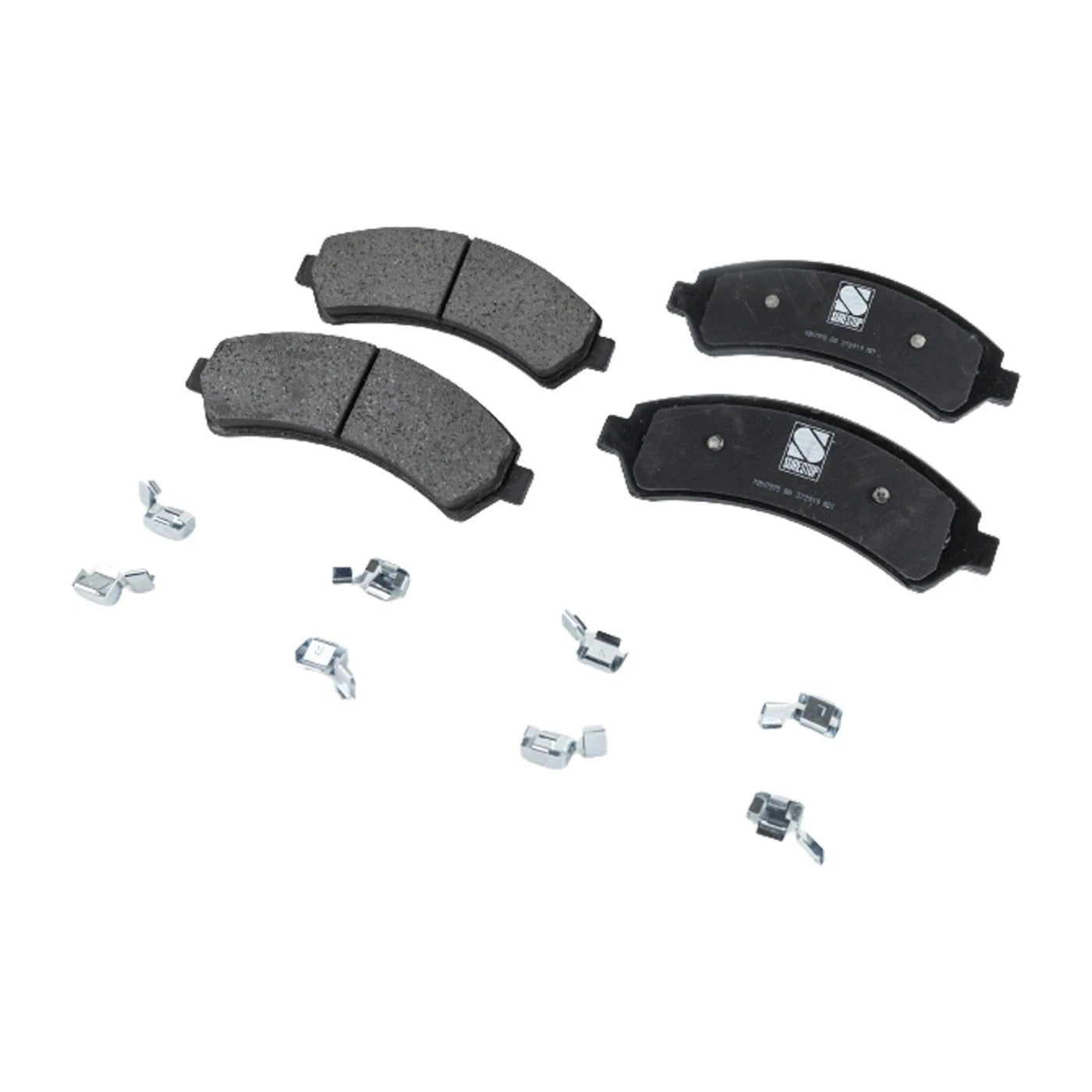 Disc Brake Rotor and Pad Kit for Chevrolet S10 (1998–2004) Front Cross-Drilled 4WD
