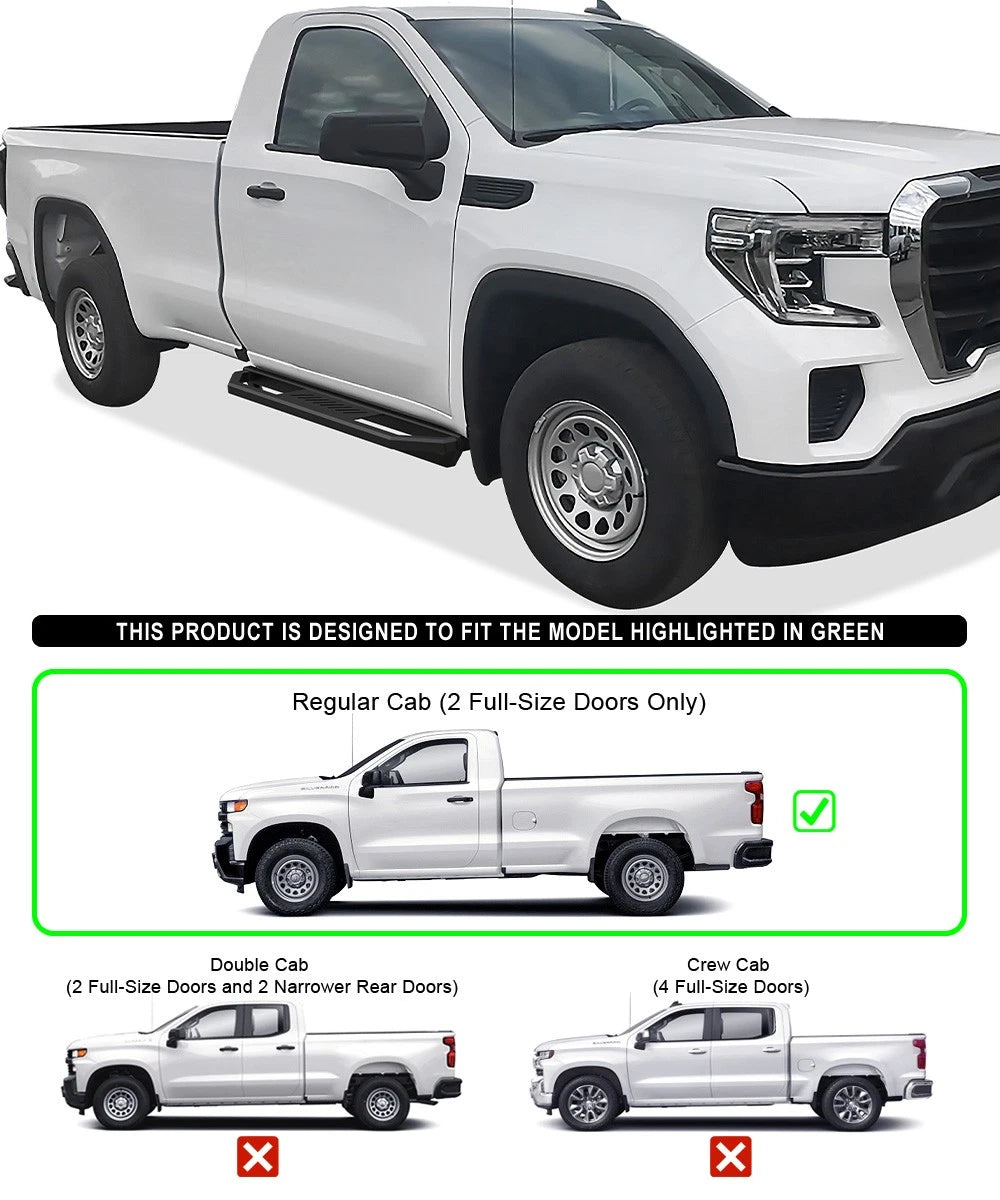 Set of 2 Side Armor for Chevrolet Silverado/Sierra (2019-2026)