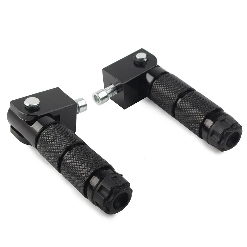 8mm Folding Footpegs for Motorcycle Universal Bicycle