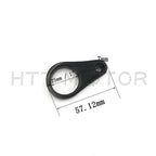 1" 25MM Black Brake Line Clutch Cable Handlebar Frame Clamp for UTV ATV Harley