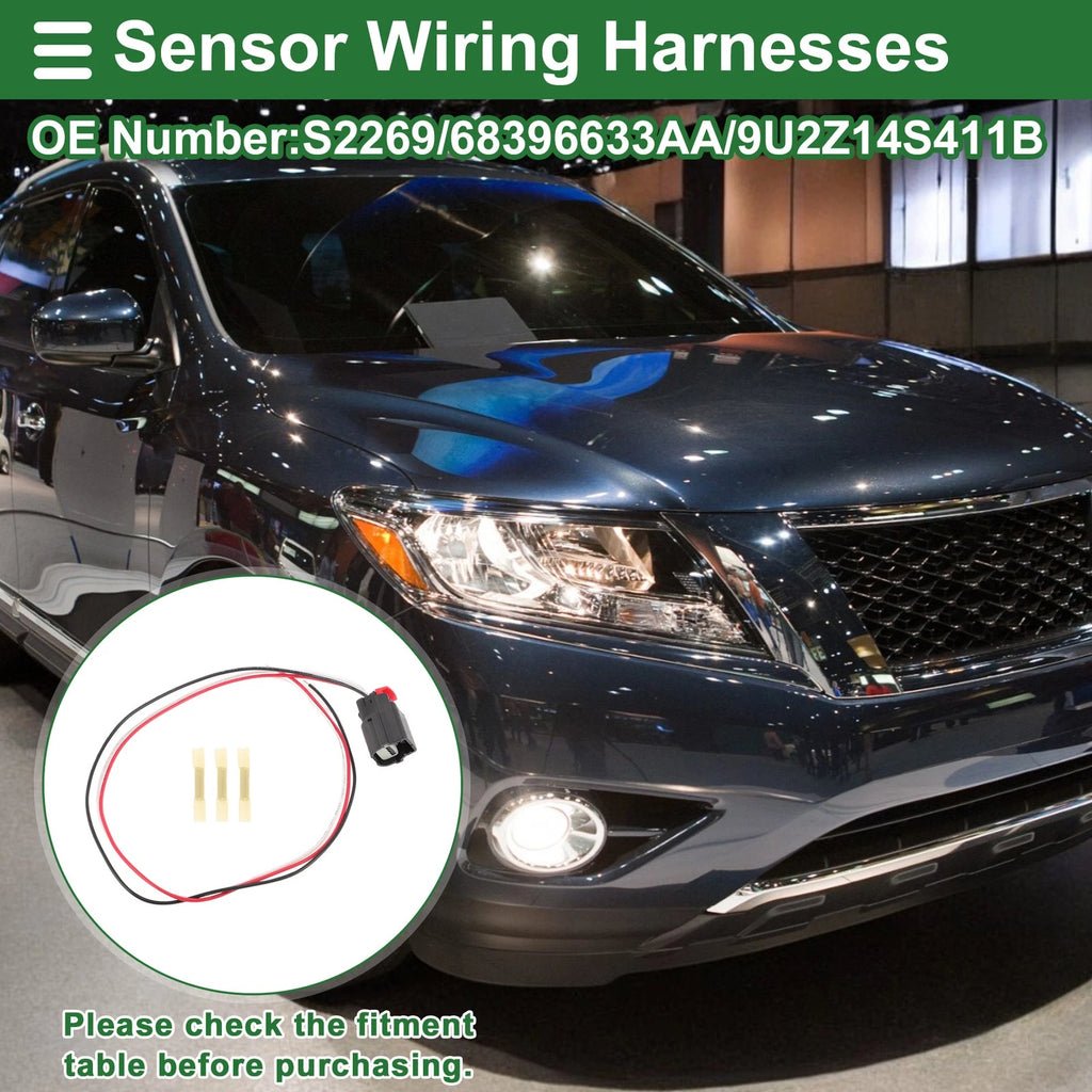 Set of 3 Pin Sensor Wiring Harnesses for Buick Cascada (2016–2019) No.S2269