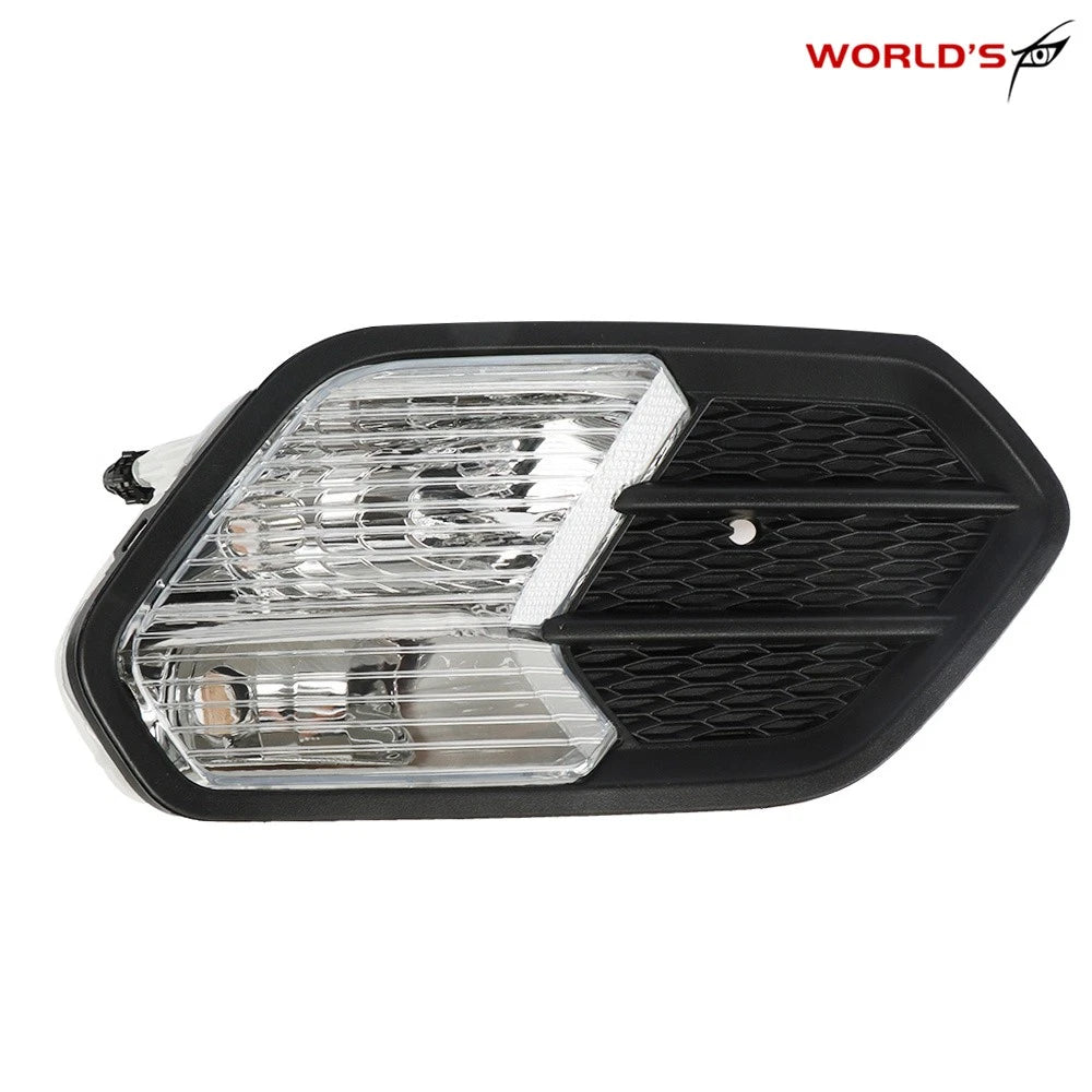 Front Fog Light for Ford Escape (2017–2019) Clear Right Side Black Cover