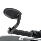 22mm 7/8" Bar End Rearview Mirrors for Harley Honda