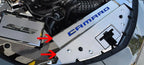 Brushed Front Header Plate Replacement for Chevrolet Camaro (2016–2020)