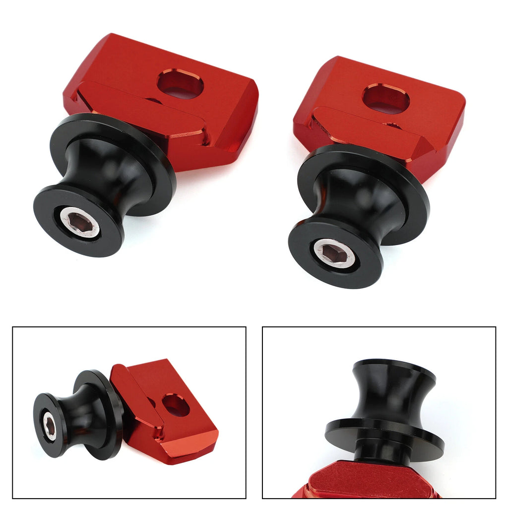 Chain Adjuster Block with Stand Spool for Honda CB650R CBR650R (2019–2020) Red