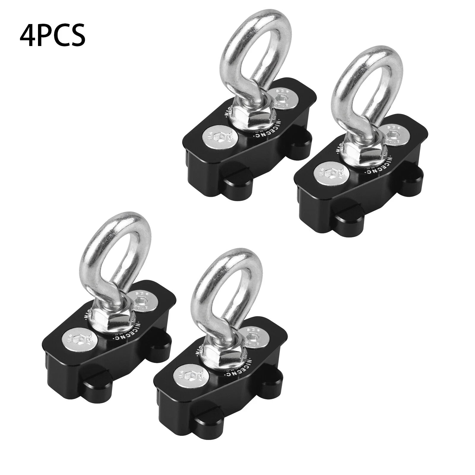 Set of 4 Cargo Anchor Hooks for Can-Am Maverick X3 (2017–2021)