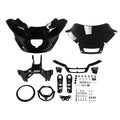 Black Front Headlight Fairing Mount Bracket for Harley Low Rider (2022-2025)