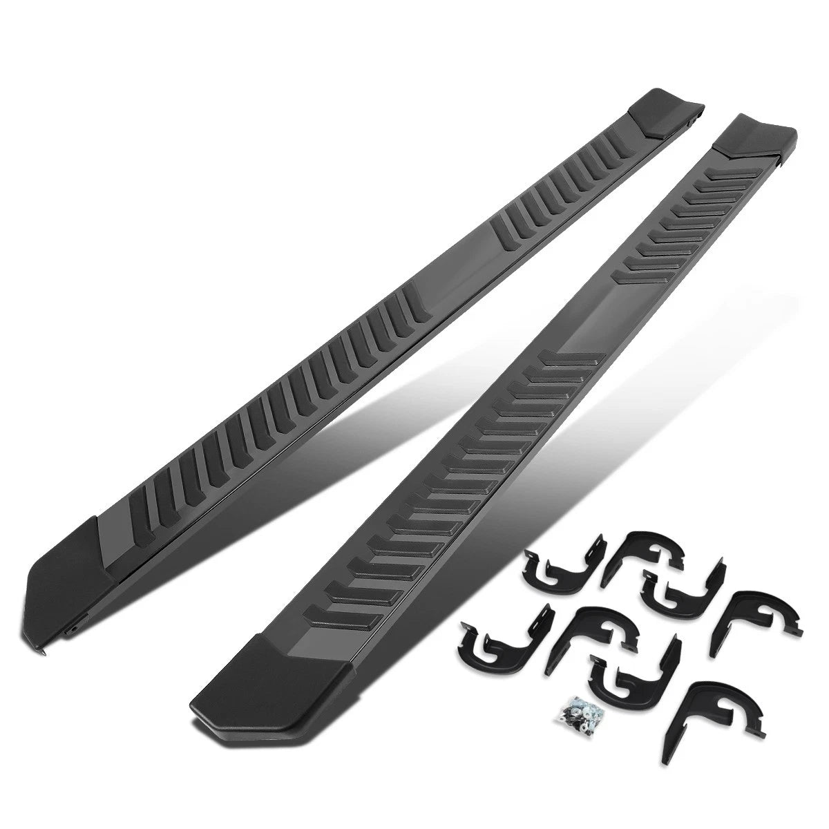 Stainless Steel 6" Side Nerf Step Bars for Ford F150 Crew Cab (2004–2014)