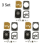 Set of 3 Carburetor Rebuild Kits for Stihl TS410 TS420 ZAMA RB-151