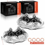 2X Front Brake Calipers with 4 Pistons for Ford Mustang (1965–1966)