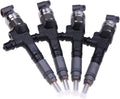 Set of 4 Fuel Injectors 1J770-53050 for Kubota V3307 (Tier 4) SVL75-2 M7060HFC