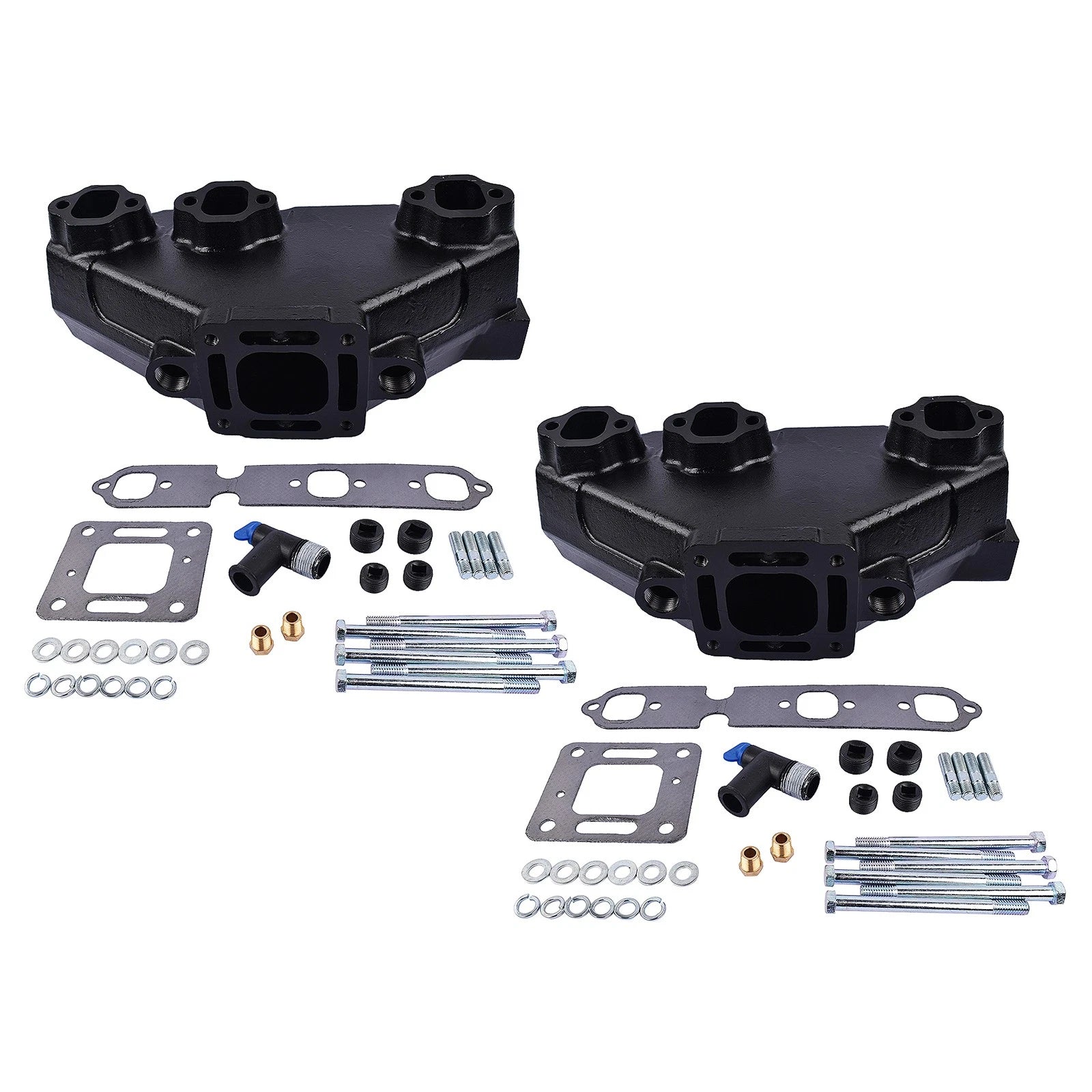 2Pcs Exhaust Manifold for Mercruiser 4.3L