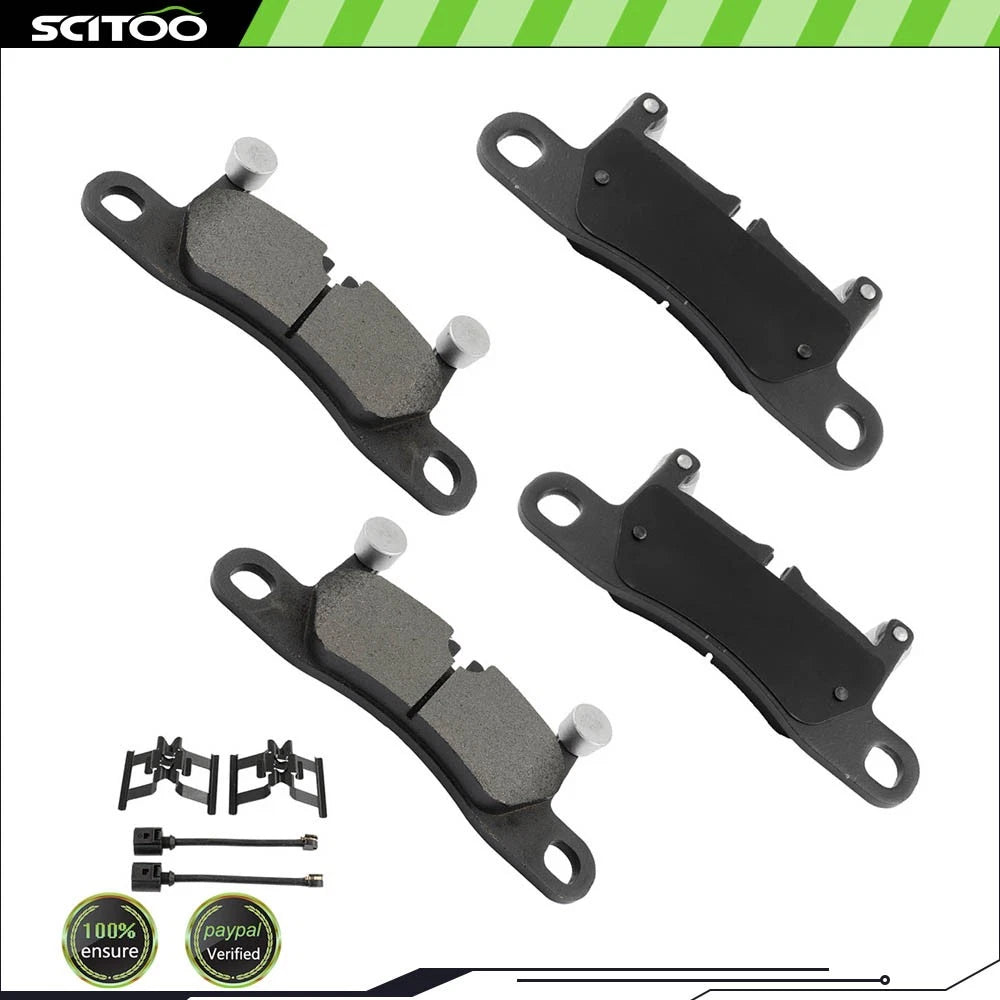 Rear Ceramic Brake Pads for Porsche Cayenne (2013) & Volkswagen Touareg (2014–2017)