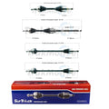 Set of 2 AAR CV Axle Shafts for Ford Edge V6 AWD Turbo (2007–2014)