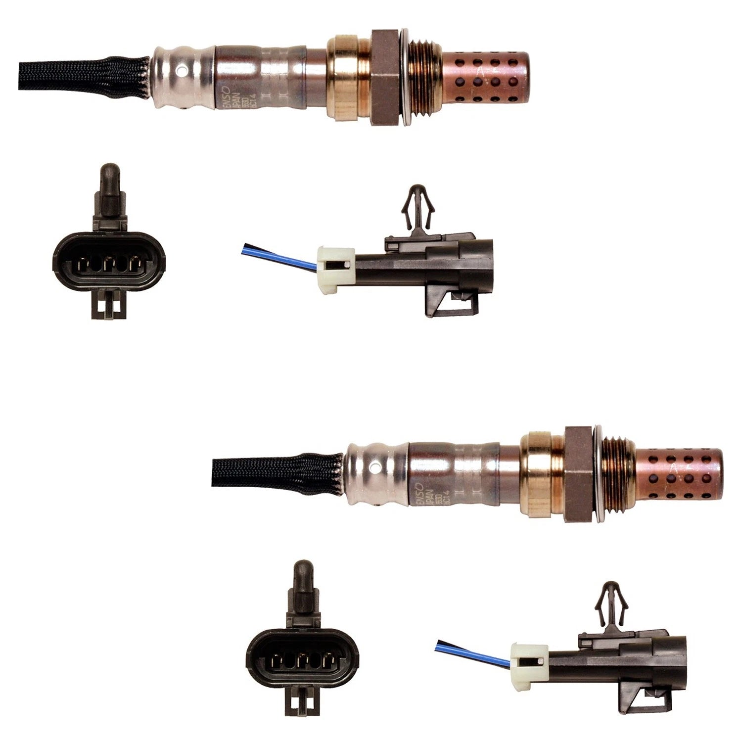 2X Denso Upstream Oxygen Sensor Set for C1500 C2500 K2500 K1500 (1990–1999)