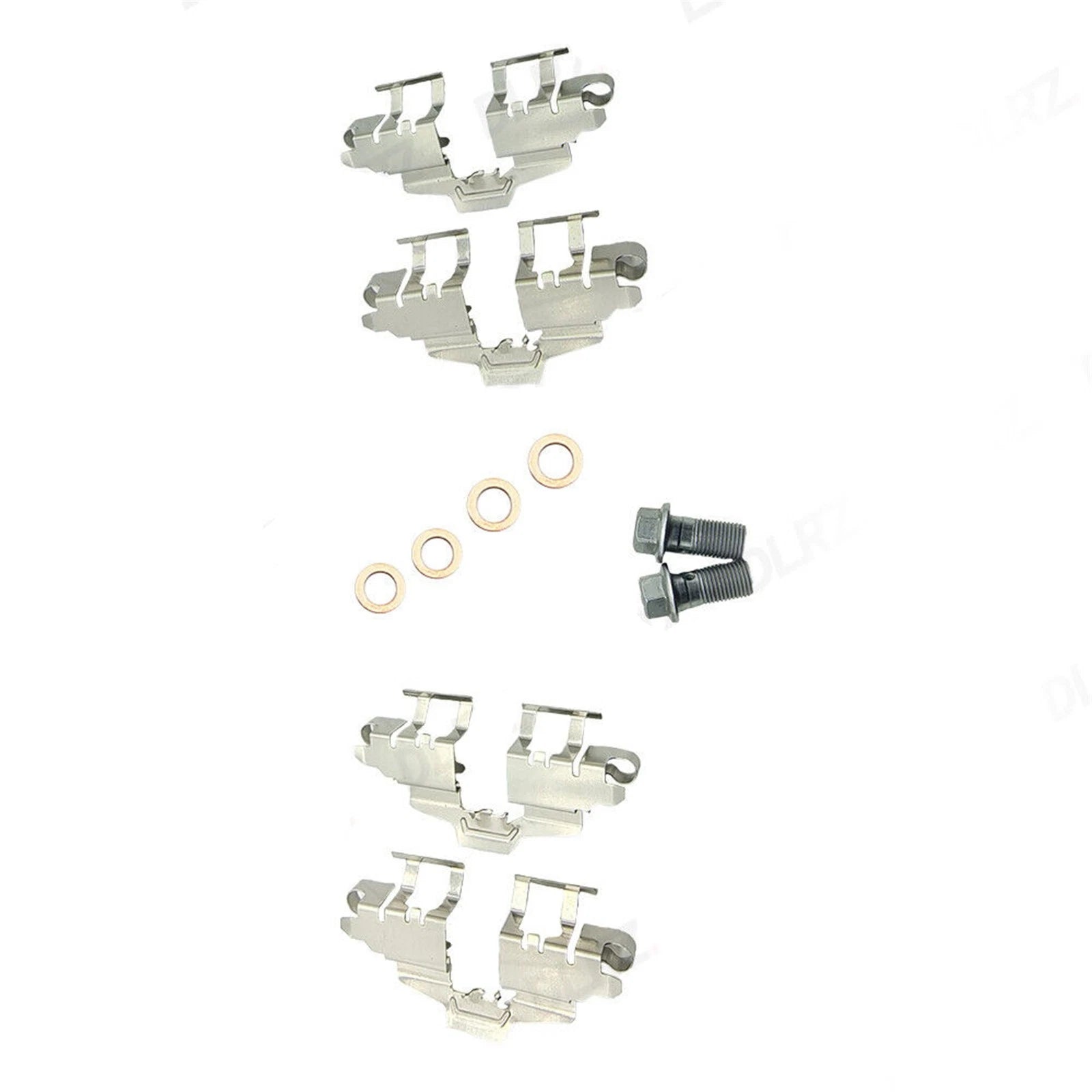 Set of 2 Rear Brake Calipers for Chevy Cruze (2011–2015)