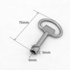 3PCS Aluminum Triangle Keys for Residential Valve Faucet Fire Hydrant