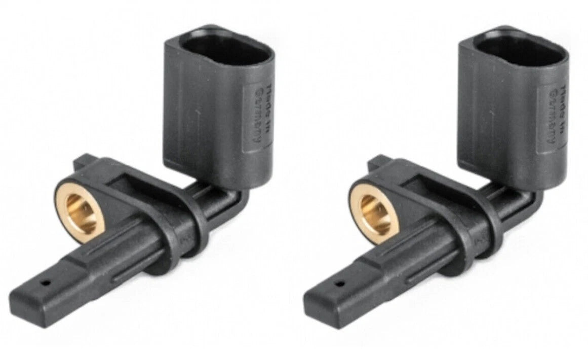 Set of 2 ABS Wheel Speed Sensors for Audi Porsche (Hella)
