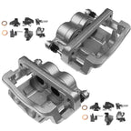 Pair Front Brake Calipers for Ford F-350 Super Duty (2011-2012)