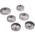1/2" Drive Oil Filter Socket Cup Cap Tool Kit for Adjustable Wrench (—)