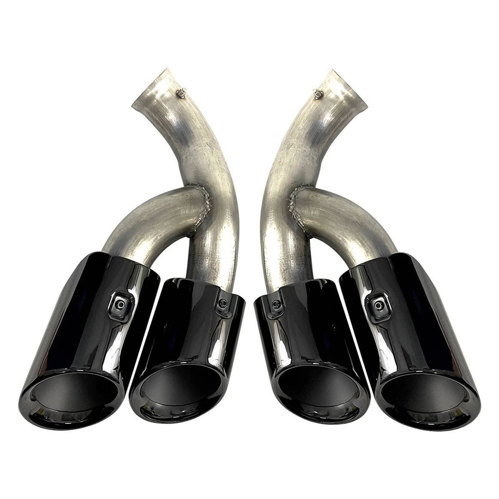 Stainless Steel Muffler Tail Tip Exhaust Pipe for Porsche Cayenne (2015–2023)