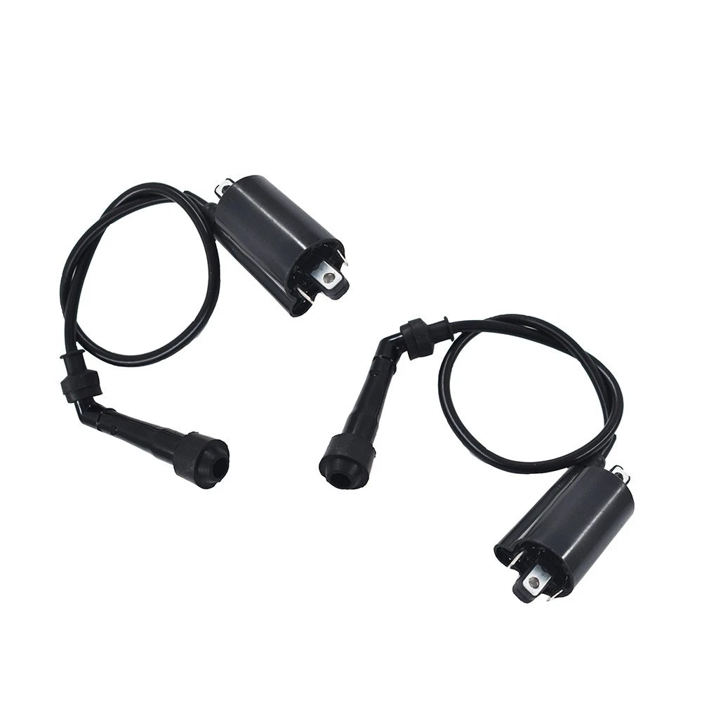 Set of 2 Ignition Coils for Kawasaki EX500 Ninja 500 1987–2009