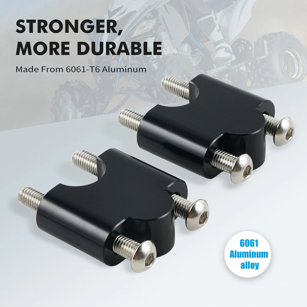 1.5" Handlebar Mount Clamps for Yamaha Raptor 700/700R (2013–2026)