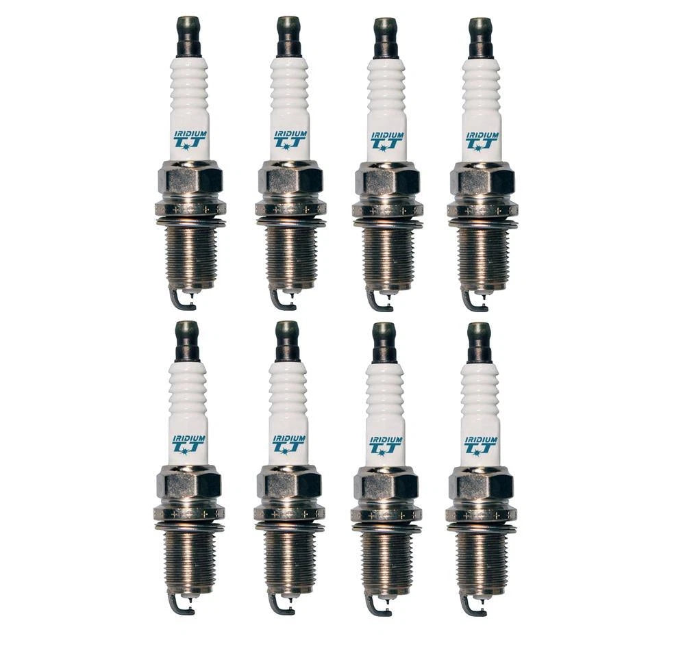 Set of 8 Denso Iridium TT Spark Plugs (Gap 0.040) for