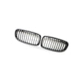 Carbon Texture Gloss Black Front Bumper Grille for BMW 3 Series E90 E91 (2009–2012)