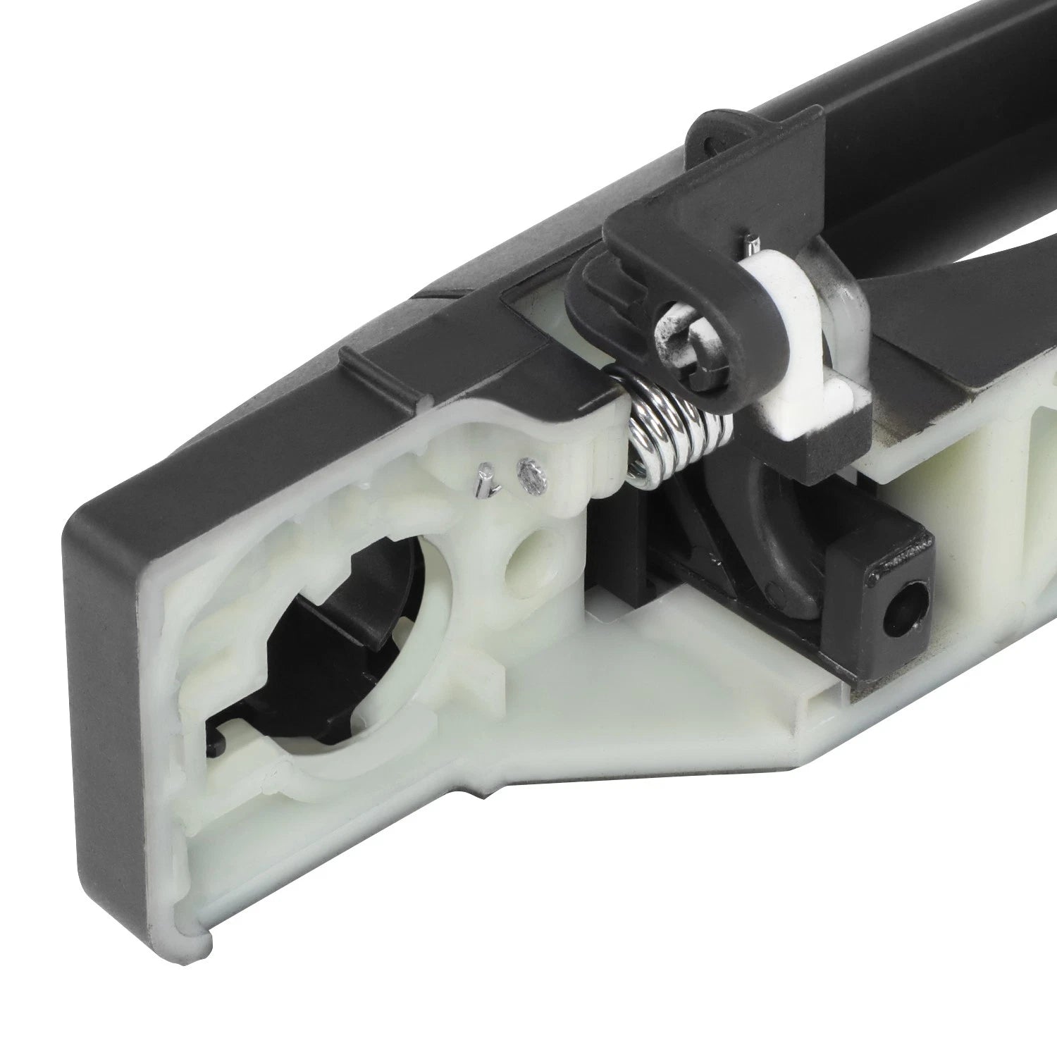 Front Left Outer Door Handle for Hyundai Accent (2006–2011) - Keyhole, Textured