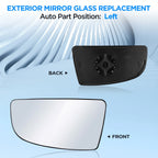 Left Side Lower Mirror Glass for Ford Transit (2015-2022) T250 T150 T350